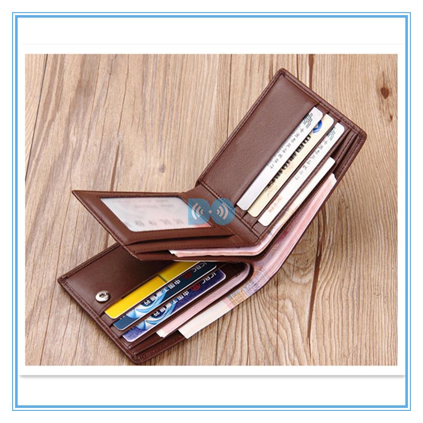 Wallet with card protection secured credit card wallet
